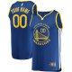 Men's Golden State Warriors Fanatics Royal Fast Break Custom Replica Jersey - Icon Edition