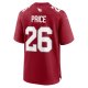 Men's Arizona Cardinals Bobby Price Nike  Cardinal Team Game Jersey