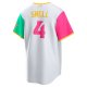 Men's San Diego Padres Blake Snell Nike White City Connect Replica Player Jersey