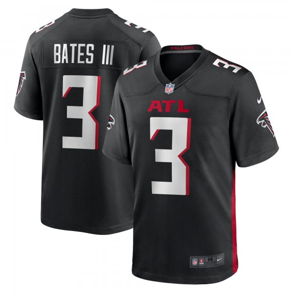 Men's #3 Jessie Bates III Atlanta Falcons Nike Limited Player Black Jersey