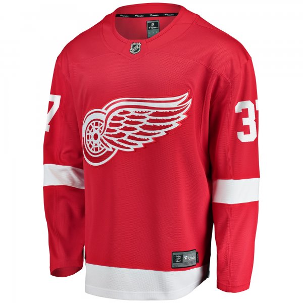 Men's Detroit Red Wings J.T. Compher Fanatics Red Home Breakaway Jersey