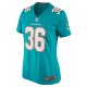 Women's Miami Dolphins Jamal Perry Nike Aqua Home Game Player Jersey