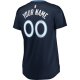 Women's Minnesota Timberwolves Fanatics Navy Fast Break Custom Jersey - Icon Edition