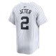 Youth New York Yankees Derek Jeter Nike White Home Limited Player Jersey