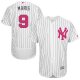 New York Yankees #9 Roger Maris White Strip Flexbase Collection 2016 Mother's Day Stitched MLB Jersey