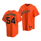 Men's San Francisco Giants #54 Reggie Crawford 2022 MLB Draft Jersey Orange Alternate