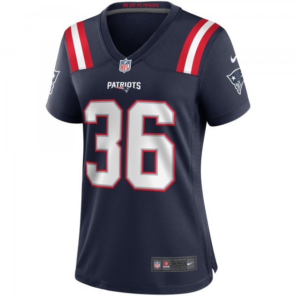 Women's New England Patriots Lawyer Milloy Nike Navy Game Retired Player Jersey