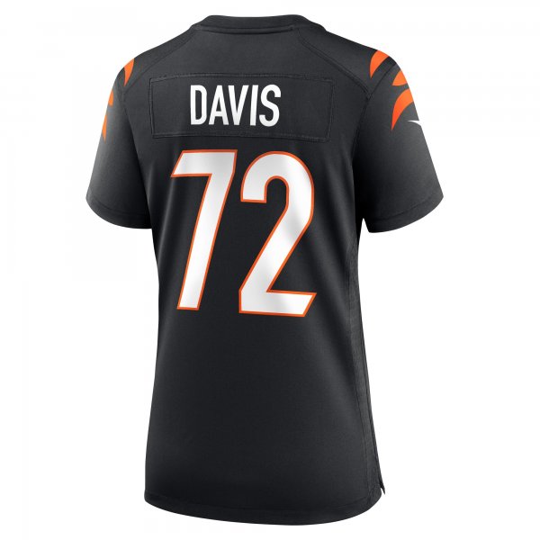 Women's Cincinnati Bengals Domenique Davis Nike Black Game Player Jersey