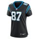 Women's Carolina Panthers Matt Landers Nike  Black  Game Jersey