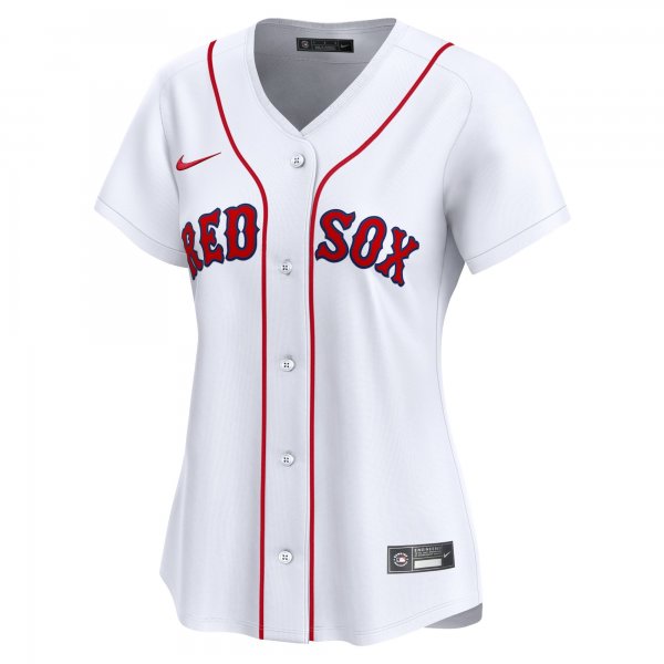 Women's Boston Red Sox  Nike White 2024 Jackie Robinson Day Home Limited Jersey