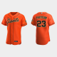 Men's San Francisco Giants #23 Joc Pederson Orange Alternate MLB Jersey