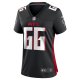 Women's Atlanta Falcons Joshua Miles Nike  Black  Game Jersey