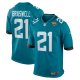 Men's Jacksonville Jaguars Christian Braswell Nike  Teal Team Game Jersey