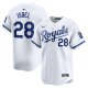 Men's Kansas City Royals Kyle Isbel Nike White Home Limited Player Jersey