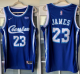 Men's Nike Los Angeles Lakers #23 LeBron James Concept Crenshaw Blue NBA Jersey