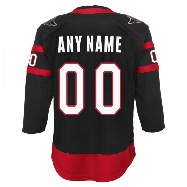 Youth Ottawa Senators Black Home Custom Premier Jersey