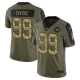 Washington Football Team Chase Young Olive 2021 Salute To Service Limited Men's NFL Jersey