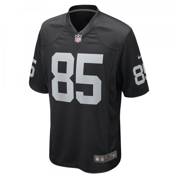 Men's Las Vegas Raiders Cole Fotheringham Nike Black Game Player Jersey