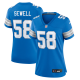 Women's Detroit Lions #58 Penei Sewell Nike Blue Team Limited Jersey