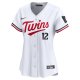 Women's Minnesota Twins Kyle Farmer Nike White Home Limited Player Jersey