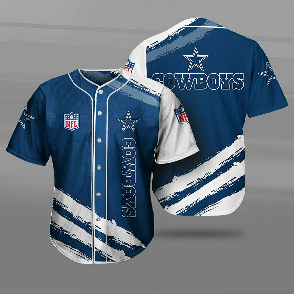 Dallas Cowboys NFL 3D Digital Printed Fashion Baseball Legend Jersey