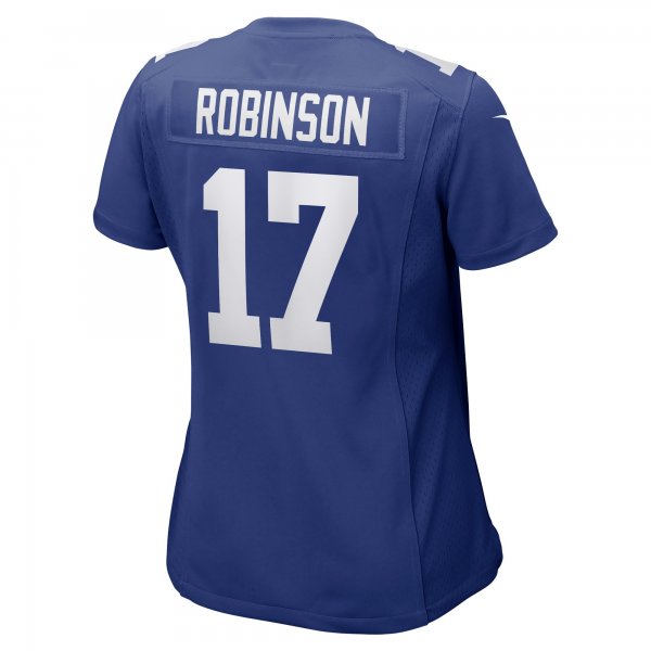 Women's New York Giants Wan'Dale Robinson Nike Royal Game Player Jersey