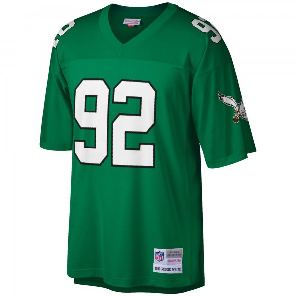 Men's Philadelphia Eagles Reggie White Mitchell & Ness Kelly Green Legacy Replica Jersey