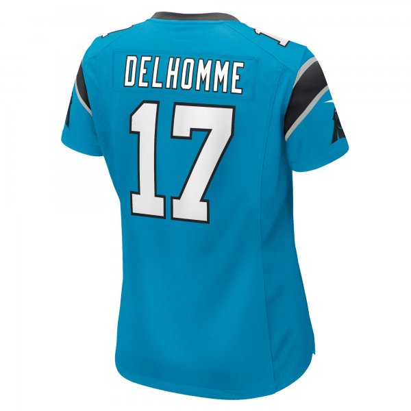 Women's Carolina Panthers Jake Delhomme Nike Blue Retired Player Jersey