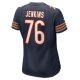 Women's Chicago Bears Teven Jenkins Nike Navy Game Jersey