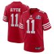 Men's #11 Brandon Aiyuk San Francisco 49ers Nike Super Bowl LVIII Limited Jersey Scarlet