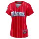 Women's Miami Marlins Brian Anderson Nike Red City Connect Replica Player Jersey