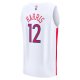 Youth Philadelphia 76ers Tobias Harris Fanatics White Fastbreak Jersey - City Edition