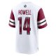 Men's Washington Commanders Sam Howell Nike  White Team Game Jersey