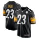 Men's Pittsburgh Steelers Damontae Kazee Nike  Black  Game Jersey