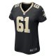 Women's New Orleans Saints Drew Desjarlais Nike Black Game Player Jersey