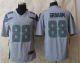 Nike Seattle Seahawks #88 Jimmy Graham Grey Alternate Men's Stitched NFL Limited Jersey