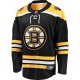 Men's Boston Bruins Fanatics Black Breakaway Home Jersey