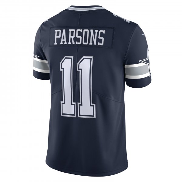 Men's Dallas Cowboys Micah Parsons Nike Navy Vapor Limited Jersey