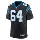 Men's Carolina Panthers Brett Toth Nike  Black  Game Jersey