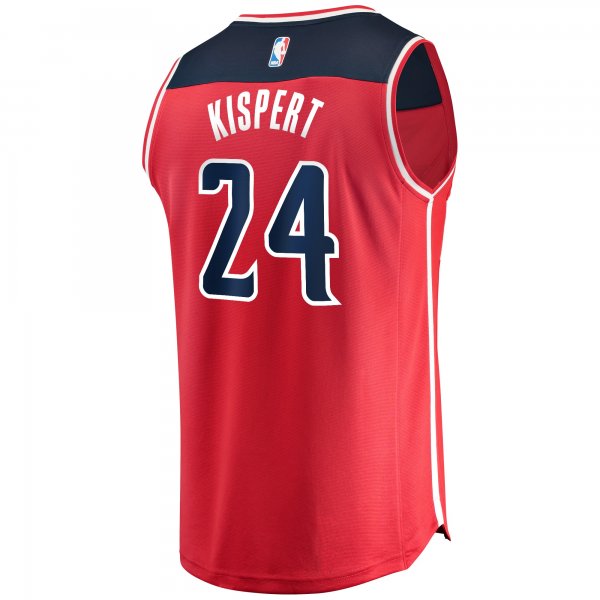 Youth Washington Wizards Corey Kispert Fanatics Red Fast Break Replica Jersey - Icon Edition