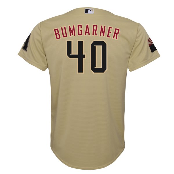 Youth Arizona Diamondbacks Madison Bumgarner Nike Sand City Connect Replica Player Jersey