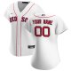 Women's Boston Red Sox Nike White Home Replica Custom Jersey