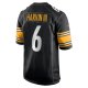 Men's Pittsburgh Steelers Pressley Harvin III Nike Black Game Jersey