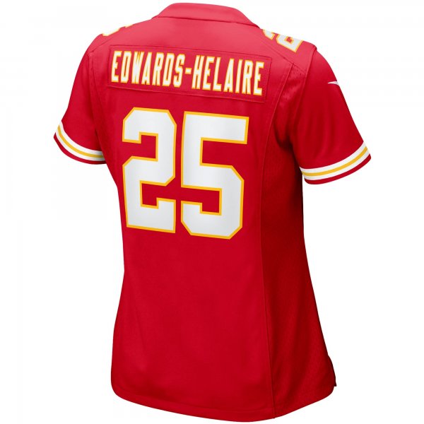 Women's Kansas City Chiefs Clyde Edwards-Helaire Nike Red Player Jersey