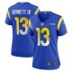 Women's Los Angeles Rams Stetson Bennett Nike Royal Team Game Jersey