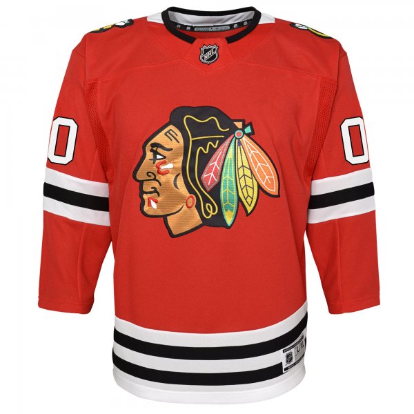 Youth Chicago Blackhawks Red Premier Custom Jersey