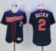 Minnesota Twins #2 Brian Dozier Navy Blue Flexbase Collection Stitched MLB Jersey