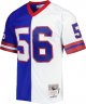 Men's New York Giants Lawrence Taylor Mitchell & Ness Royal/White 1986 Split Legacy Replica Jersey