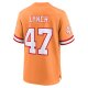 Men's Tampa Bay Buccaneers John Lynch Nike Orange Throwback Game Jersey