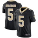 New Orleans Saints #5 Teddy Bridgewater Black Team Color Men's Stitched NFL Vapor Untouchable Limited Jersey